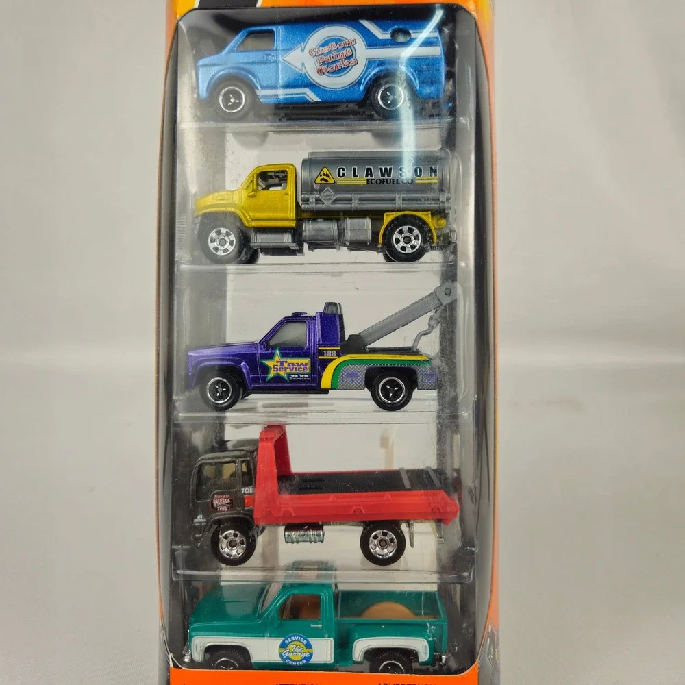 Matchbox MBX‎ Metal 5 Pack Service Utility Vehicles N9643 NIB (K238)